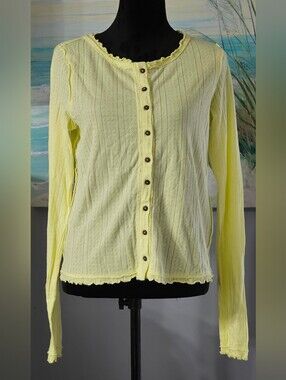 Free People We The Free Pointelle Cardi